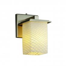 Justice Design Group FSN-8671-15-MROR-NCKL - Montana 1-Light Wall Sconce