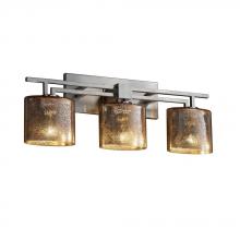 Justice Design Group FSN-8703-15-MROR-MBLK - Aero 3-Light Bath Bar