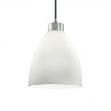 Justice Design Group FSN-8814-18-OPAL-NCKL-BKCD - Large 1-Light Pendant