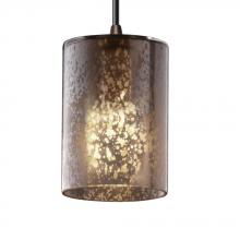 Justice Design Group FSN-8815-40-MROR-MBLK-RIGID - Mini 1-Light Pendant