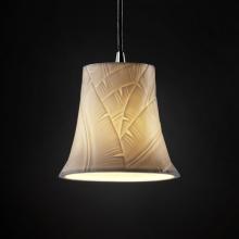 Justice Design Group POR-8815-10-BANL-CROM-RIGID - Mini 1-Light Pendant