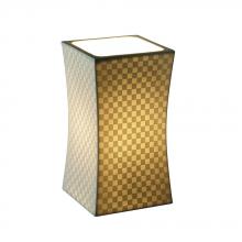 Justice Design Group POR-8870-SAWT - Hourglass Square Accent Lamp