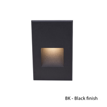 WAC US WL-LED200F-BL-BK - LEDme® Vertical Step and Wall Light