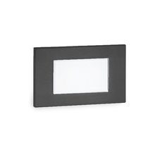 WAC US WL-LED130F-AM-BK - LED Diffused Step and Wall Light