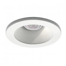 WAC US HR-D411LED-WT/WT - 4in Adjustable Step Baffle Trim