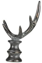 CAL Lighting FA-5022A - DEER ANTLER RESIN FINIAL