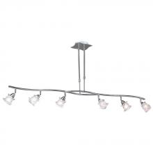 PLC Lighting 6073 SN - 6 Light Pendant Avatar Collection 6073 SN