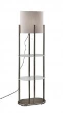 Adesso 1518-22 - Norman Shelf Floor Lamp