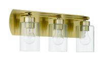 Craftmade 17621SB3 - Hendrix 3 Light Vanity in Satin Brass