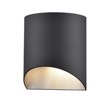 DVI DVP43090SS+BK - Brecon Outdoor Round 8.5 Inch Sconce