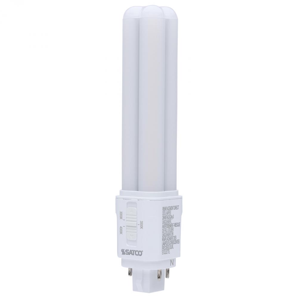 9.5 Watt LED PL; 30K/35K/40K CCT Selectable; G24q Base; Type A/B; 120-277 Volt