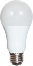 Satco Products Inc. S9316 - 3 Watt/9 Watt/12 Watt; A19 LED; 3-way; Frosted; 2700K; Medium base; 220 deg. Beam Angle; 120 Volt