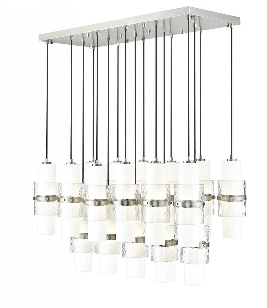 17 Light Linear Chandelier