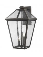 Z-Lite 579XL-ORB - 3 Light Outdoor Wall Light