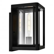 CWI Lighting 0415W7-1-101 - Mulvane 1 Light Black Outdoor Wall Light