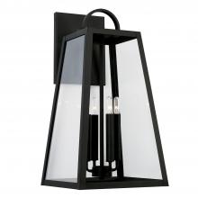 Capital 943743BK - 4 Light Outdoor Wall Lantern