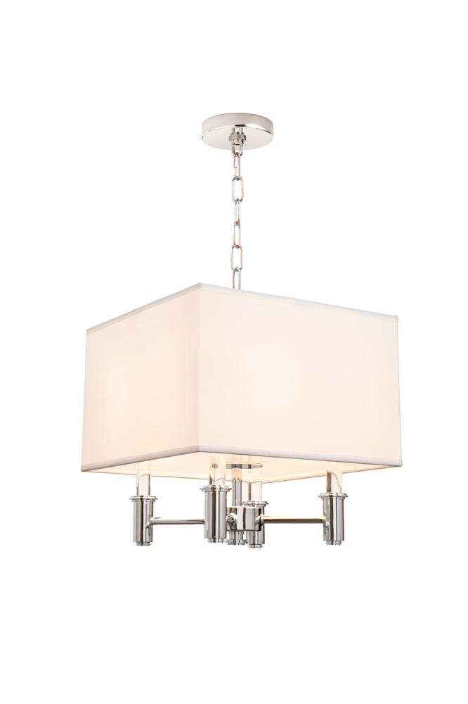 DuPont 4 Light Square Convertible Pendant - Semi Flush Mount