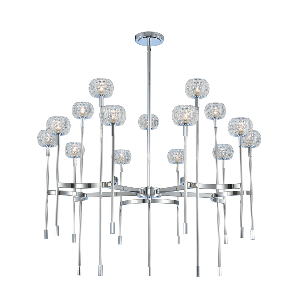 Mae (10 + 5) Light 2 Tier Chandelier