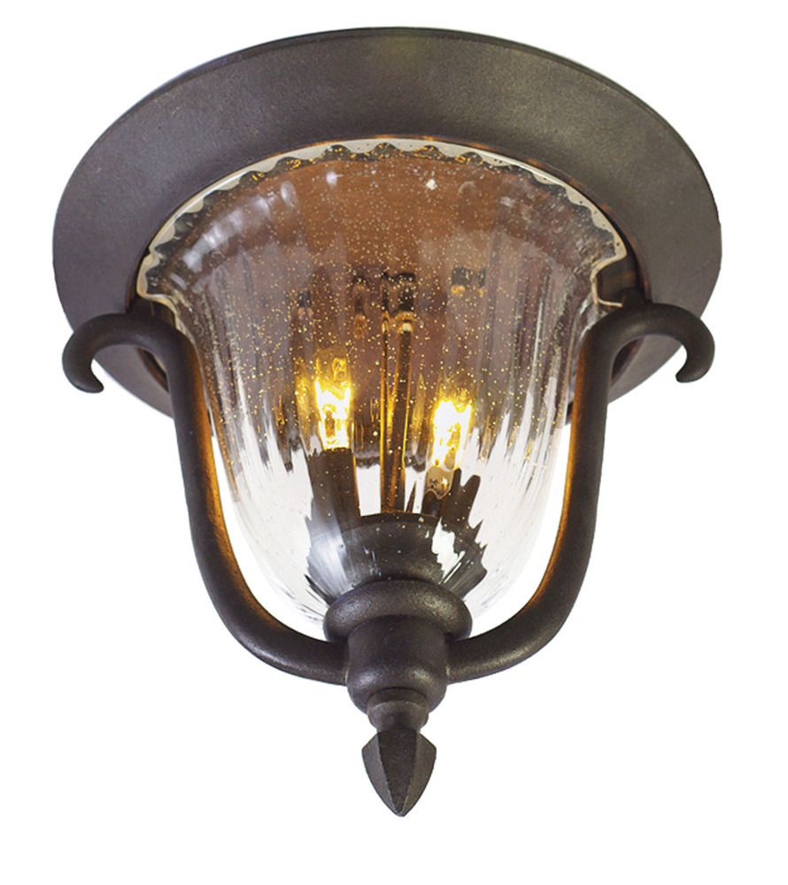 Santa Barbara Outdoor 2 Light Flush Mount