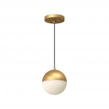 Kuzco Lighting Inc PD11706-BG - Monae 6-in Brushed Gold LED Pendant