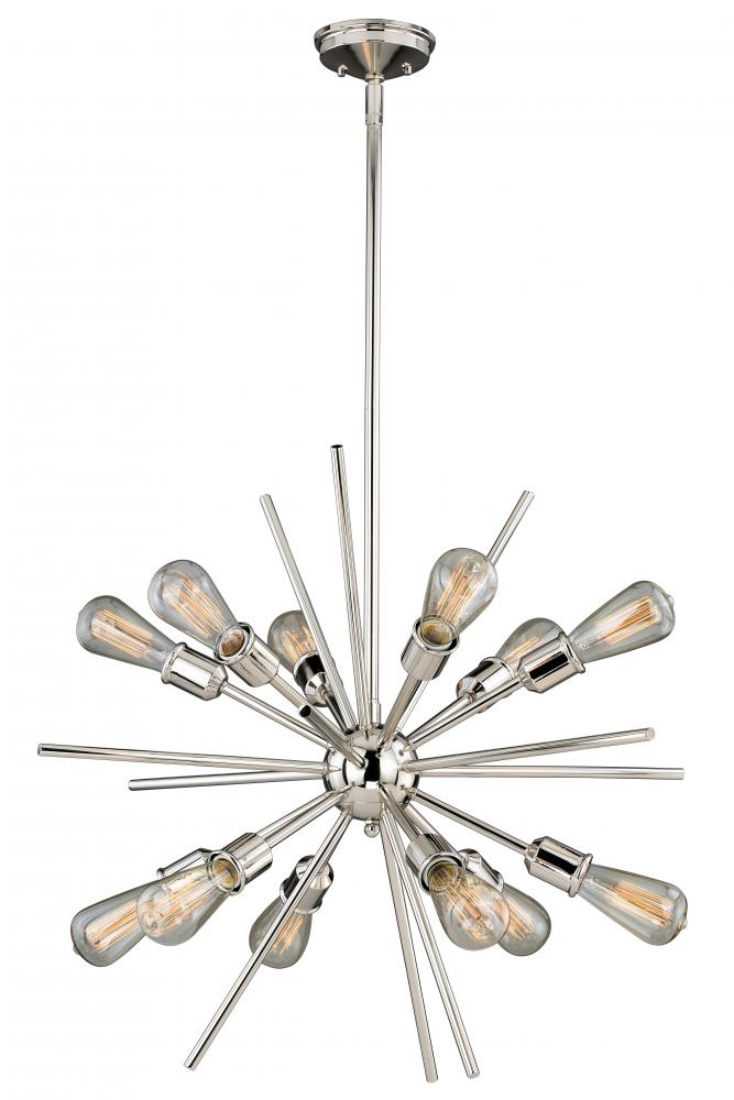 Estelle 27.5-in Pendant Polished Nickel