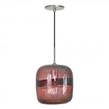 Jesco PD407-PU/BN - 1-Light Line Voltage Pendant & Canopy