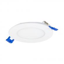 Jesco RLF-3808-SW5-WH - JESCO Downlight LED 3" Round Ultra Slim 8W 5CCT 90CRI WH