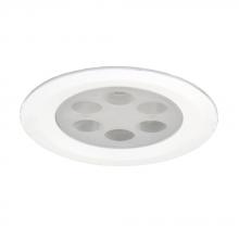 Jesco PK755LED4040S - Fixed 6-Light LED Slim Disk