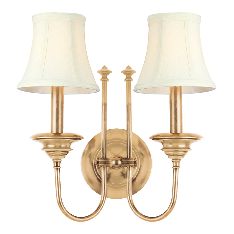 2 LIGHT WALL SCONCE