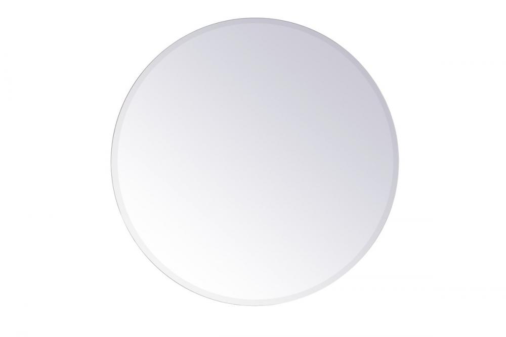 Gracin Round Mirror 36 Inch in Clear