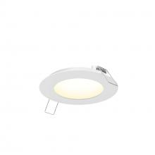 Dals 5005-CC-V-WH - Multi CCT Slim Round Recessed Panel Light - universal 120V-347V, 0-10V dimming