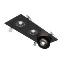 Dals FGM4-CC-TRIO-V-BK - Triple FGM4 Gimbal Downlight