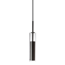 Dainolite LUN-1LEDP-BK - 6W Pendant, Black Finish