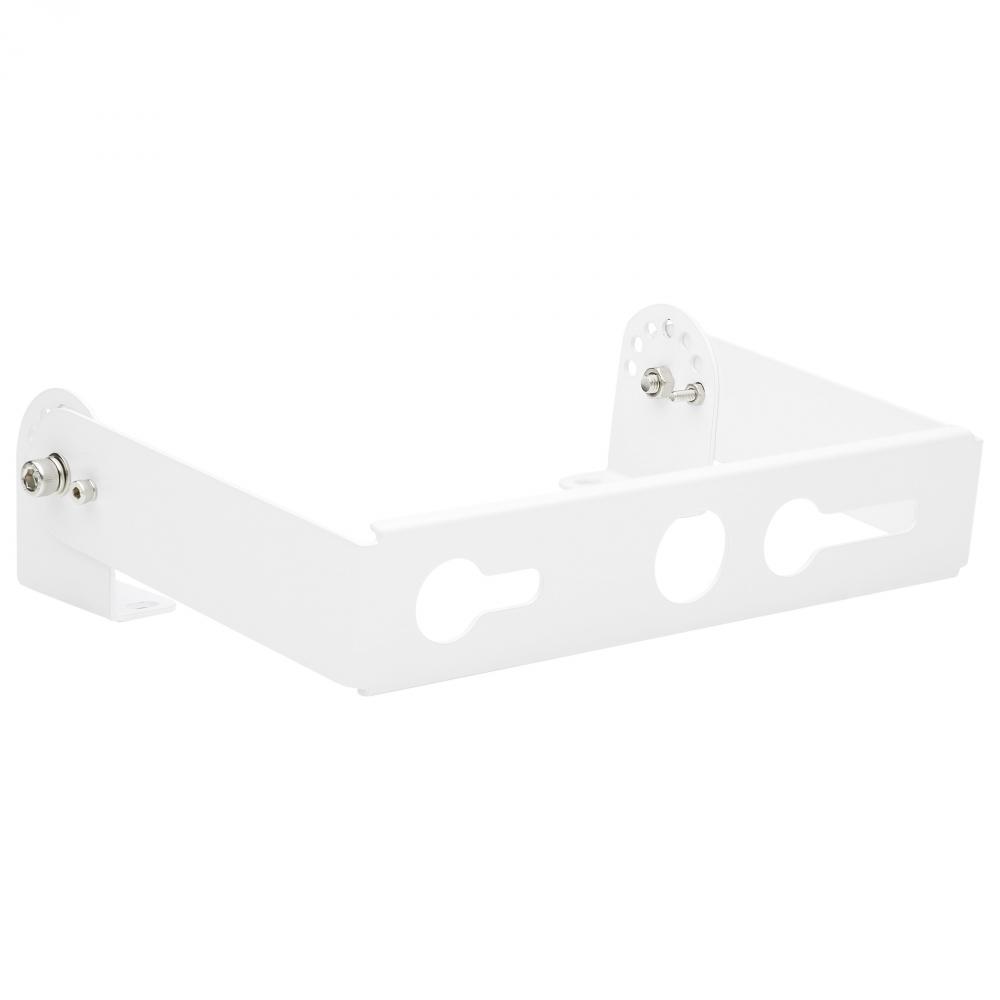 Hi-Pro Shop Light Yoke Mount; White Finish