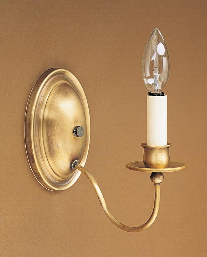 Wall Sconce 1 J-Arm Antique Brass 1 Candelabra Socket Eggshell Shade