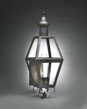 Northeast Lantern 1041-DB-CIM-CSG - Wall Dark Brass Medium Base Socket With Chimney Clear Seedy Glass