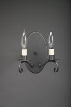 Northeast Lantern 162-DB-LT2 - Wall Sconce 2 Down Curved Arms Dark Brass 2 Candelabra Socket