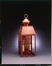 Northeast Lantern 8351-AC-LT2-CLR - H-Rod Wall Antique Copper 2 Candelabra Sockets Clear Glass