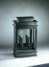 Northeast Lantern 8811-DB-LT2-CLR - Wall Dark Brass 2 Candelabra Sockets Clear Glass