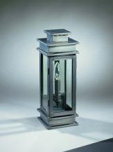 Northeast Lantern 8911-DAB-LT1-SMG-PM - Wall Dark Antique Brass 1 Candelabra Socket Seedy Marine Glass Plain Mirror