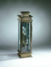 Northeast Lantern 8931-DB-LT1-SMG-PM - Wall Dark Brass 1 Candelabra Socket Seedy Marine Glass Plain Mirror