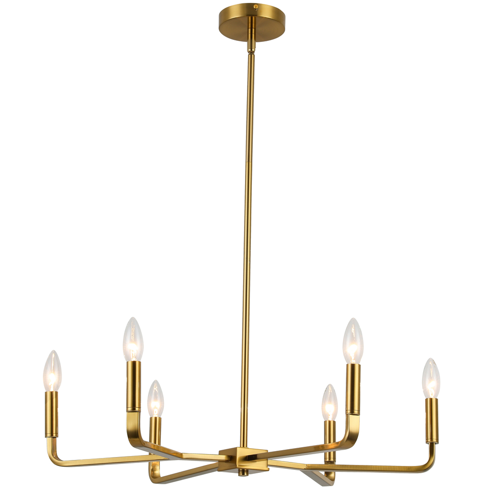 6LT Incandescent Chandelier, AGB