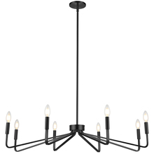 Dainolite CLN-388C-MB - 8LT Incandescent Chandelier, MB