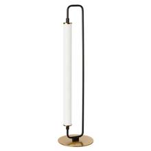 Dainolite FYA-2620LEDT-MB-AGB - 1 Light LED Freya Table Lamp Matte Black w/ White Acrylic