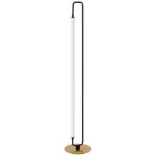 Dainolite FYA-5932LEDF-MB-AGB - 1 Light LED Freya Floor Lamp Matte Black w/ White Acrylic