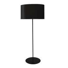 Dainolite MM221F-BK-797 - 1 Light Drum Floor Lamp w/ Black Shade