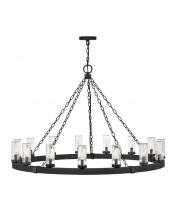 Hinkley 29209BK - Large Single Tier Chandelier