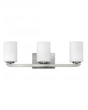 Hinkley 55023BN - Medium Three Light Vanity