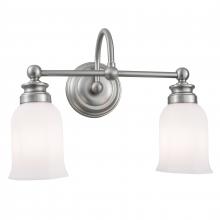 ELK Home 8912-BN-HXO - Emily 11.5'' Wide 2-Light Vanity Light - Brushed Nickel